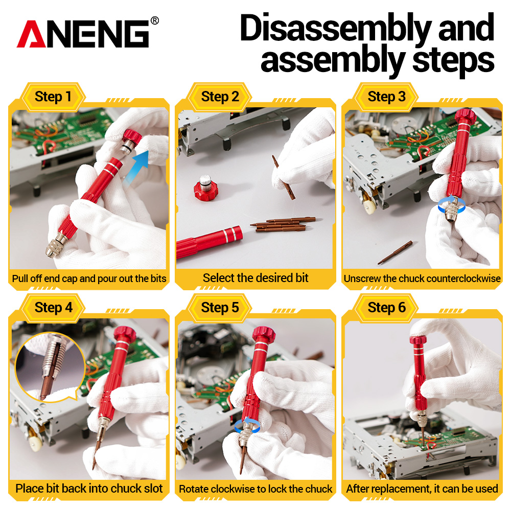 ANENG Set Cacciaviti di Precis - Electronics Repair Technician recensione e prezzo