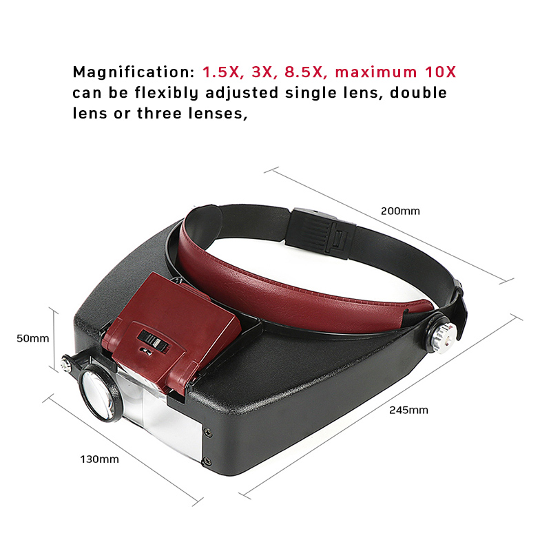 Occhiali con lente d'ingrandim - Electronics Repair Glasses recensione e prezzo