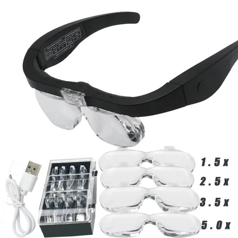 Lenti d'ingrandimento montate  - Electronics Repair Glasses recensione e prezzo